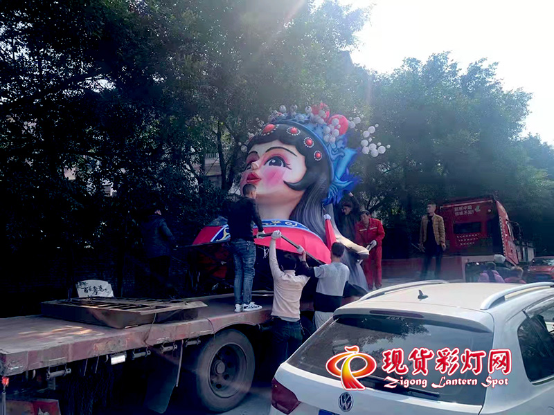 春熙燈市安裝過(guò)程