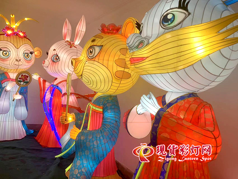 現(xiàn)貨彩燈網(wǎng)十二生肖花燈